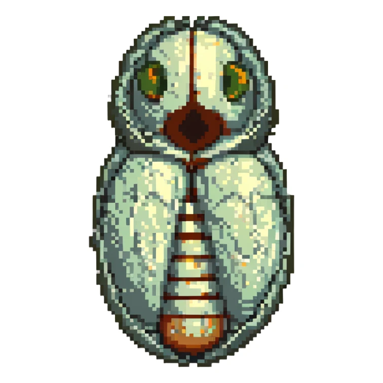 MRI parasitic embryo, digital, fetal small shape, eerie, horror, pupa, crystalis, in-utero, sea-life, siphonophore, polyp, Cnidaria sticker