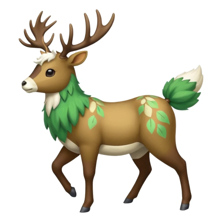 Stantler-Skiddo-Mudbray-Sawsbuck-Virizion-fusion  sticker
