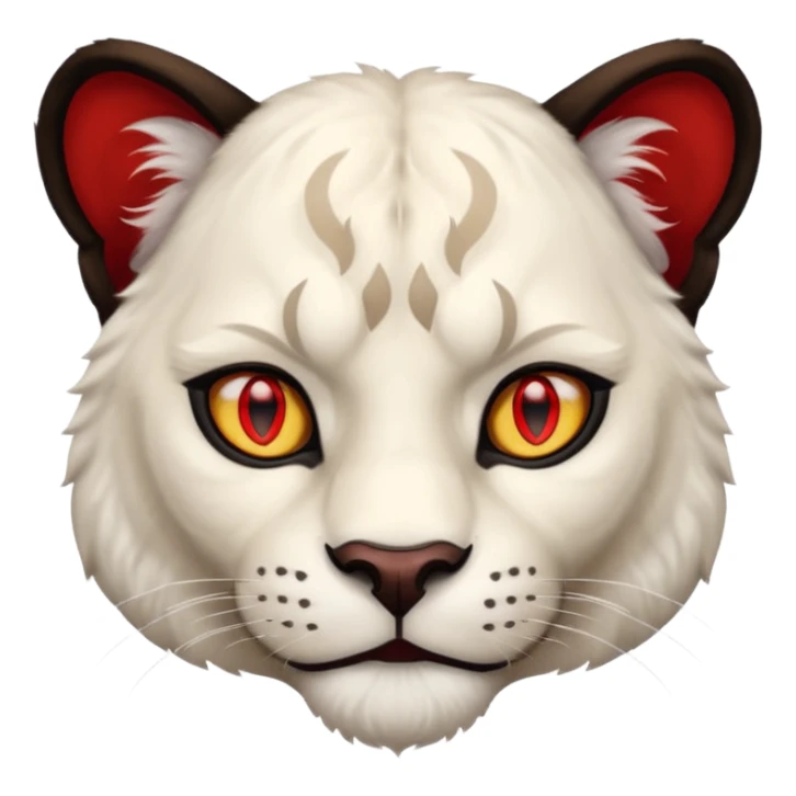 white panther emoji. As one would see on discord, that looks like Samuel Ayers from "The Smoke Room". make sure his eyes are red NO RED EARS sticker