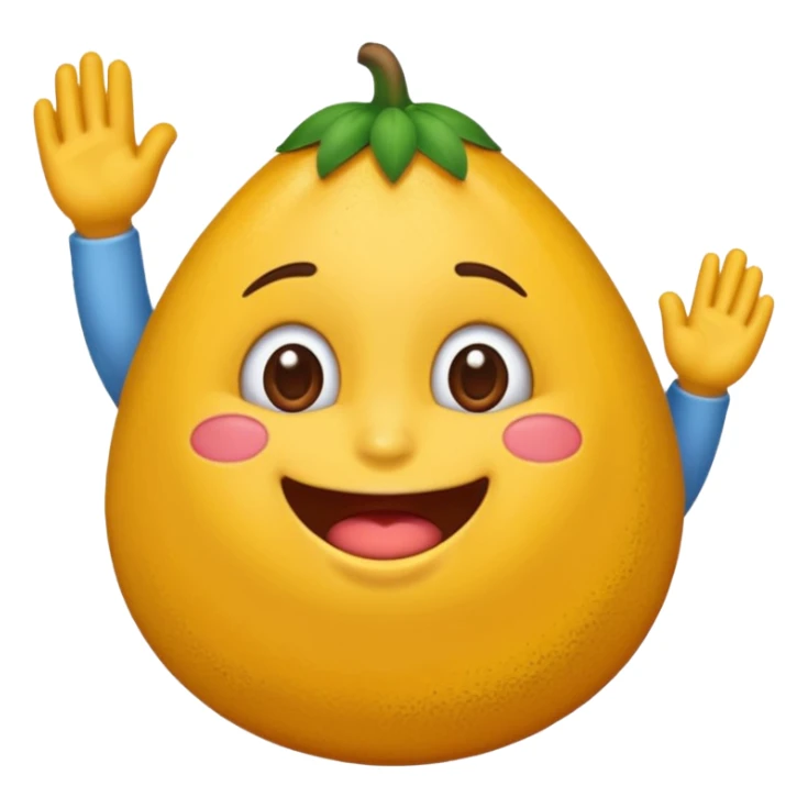 Um emoji de um ladrão segurando um saco de dinheiro sticker