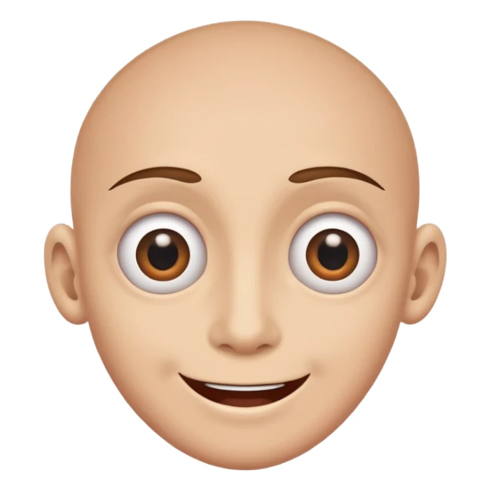 20/20 with two eyes shaped like the number 20, joyful expression, no text sticker