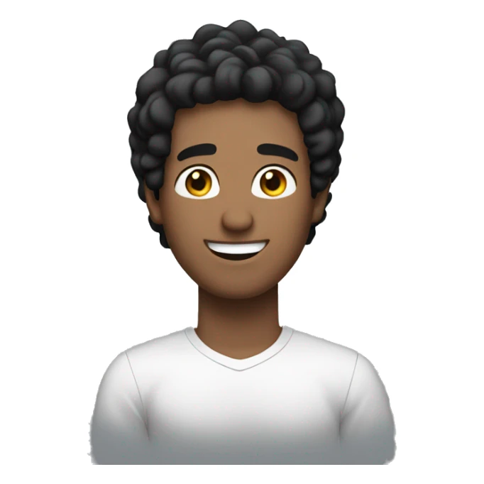 Men with black hair his age between 24-25 has a great look! sticker