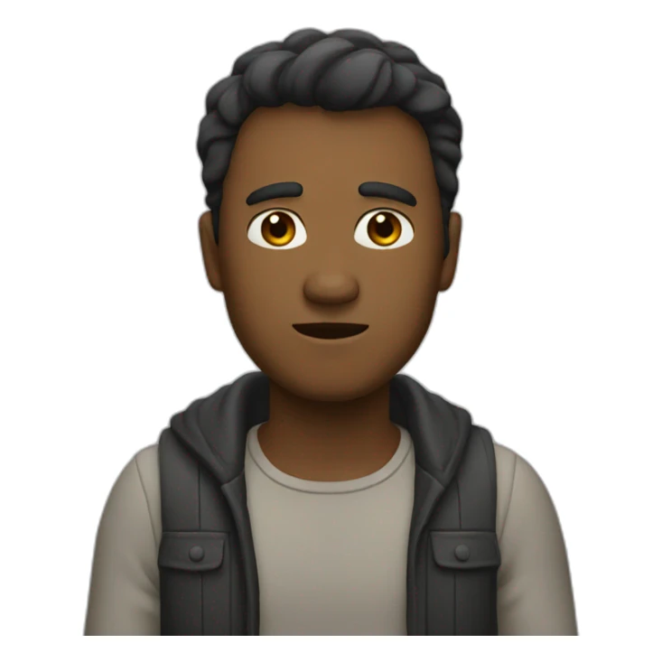 Homme qui se bat sticker