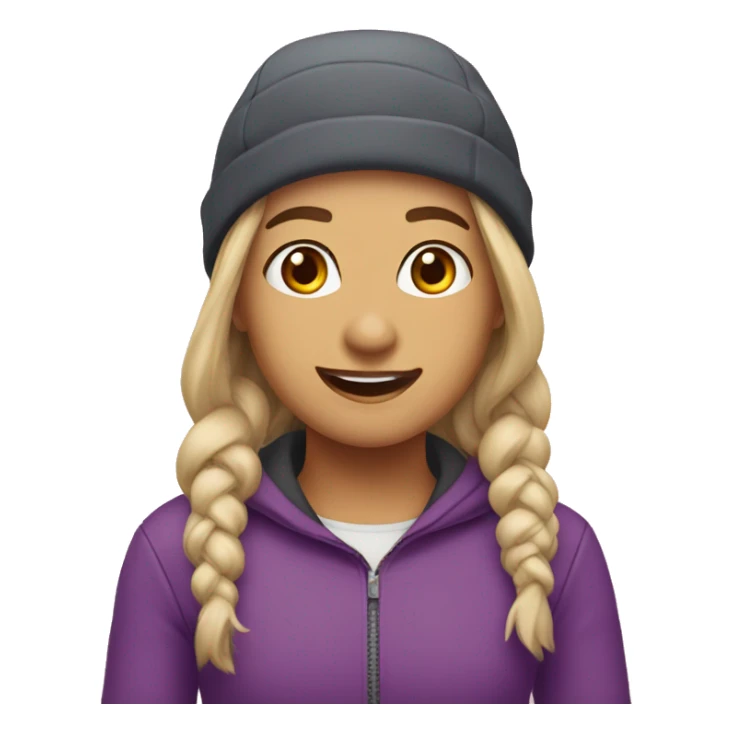 Uma rapariga a andar de patins  sticker