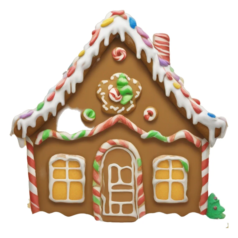 gingerbread house sticker