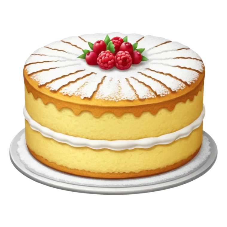 sponge cake sticker