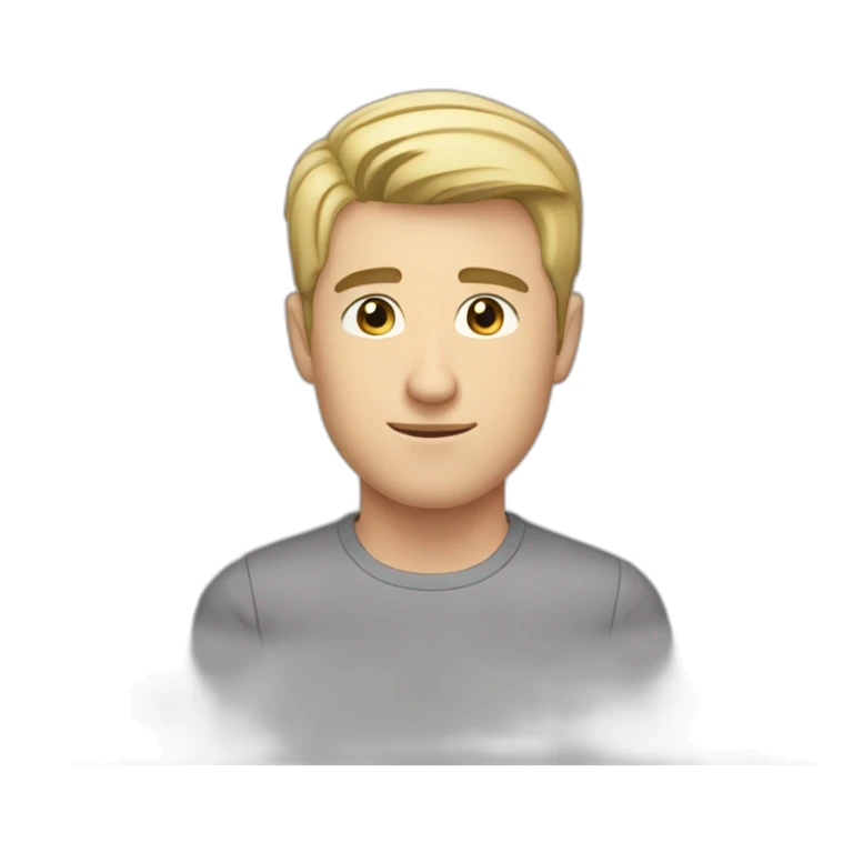 30 years old handsome white man with black eyes and black short hair, without mustache or beard sticker