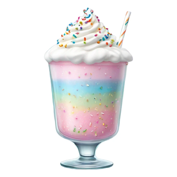 birthday cream drink glass cup sticker