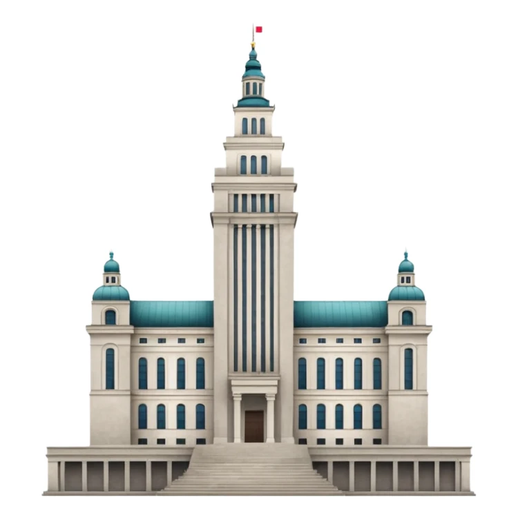 Make a Pałac Kultury i Nauki of Warsaw sticker