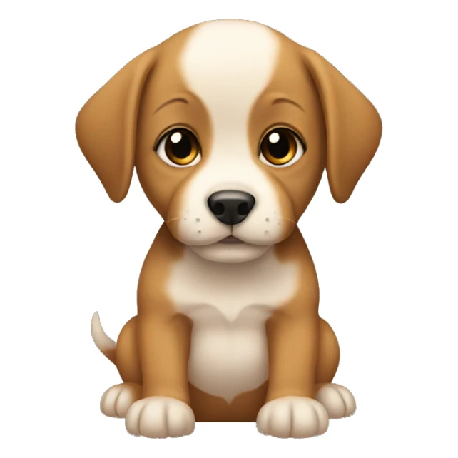 Baby wearing dog customs sticker