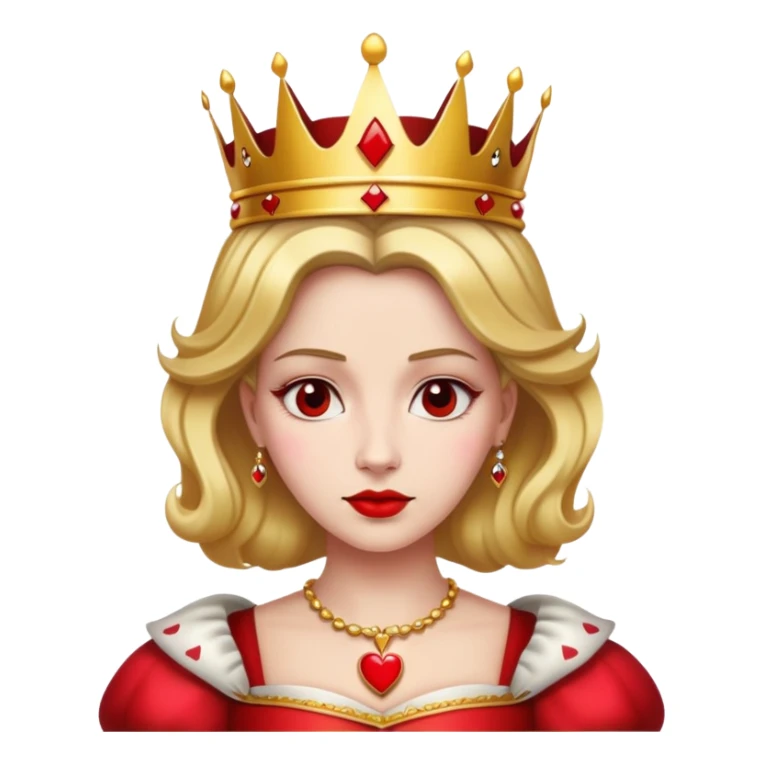 Queen of Hearts from Alice in Wonderland sticker
