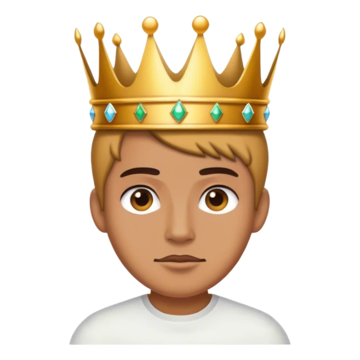 Billionaire burglar in white shirt crown sticker