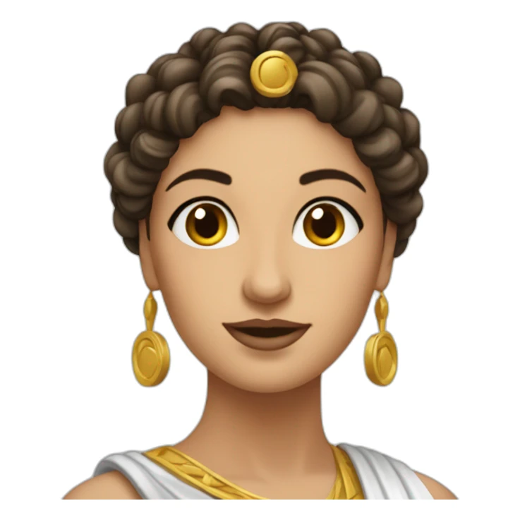 Grec godess woman sticker