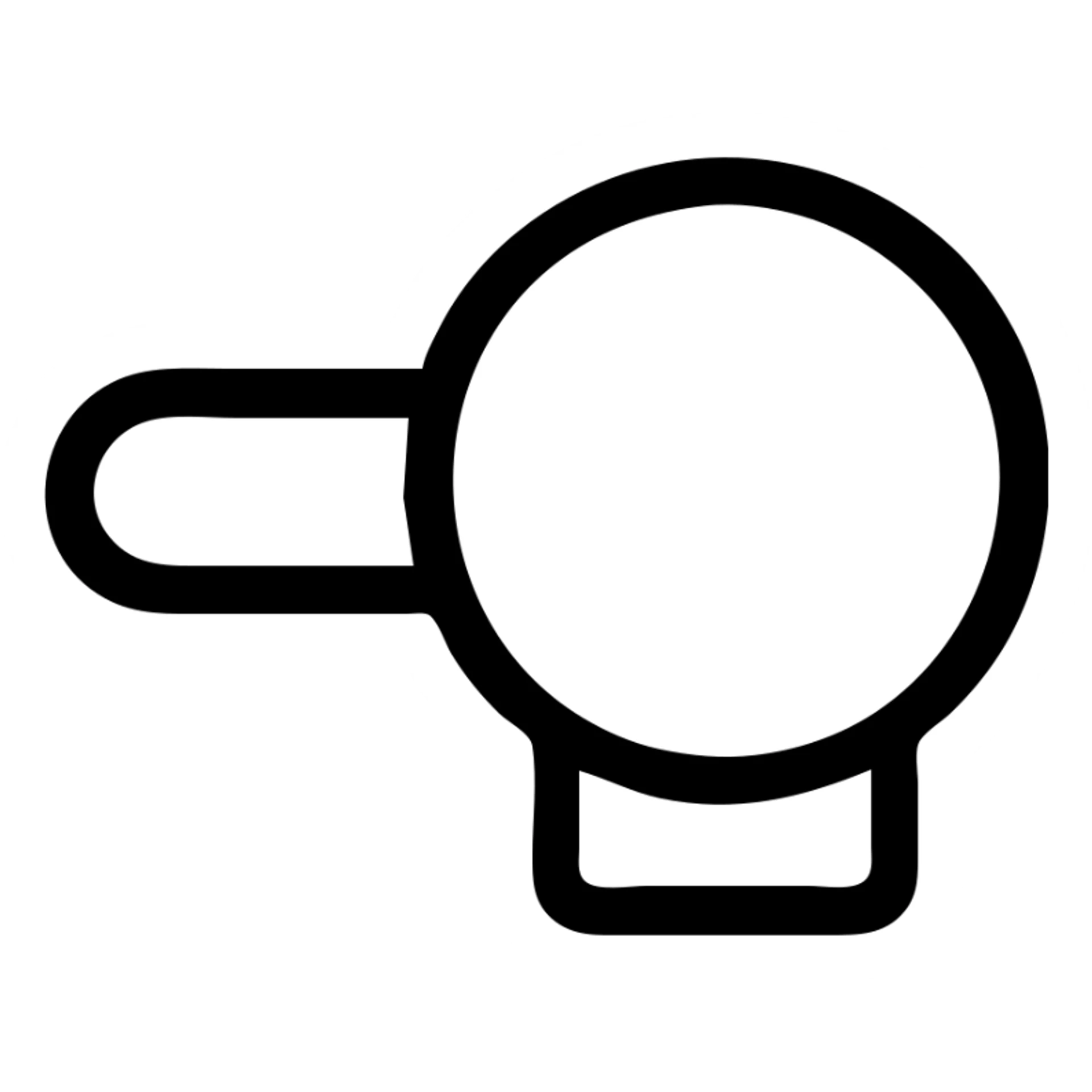 дверная ручка кружок sticker