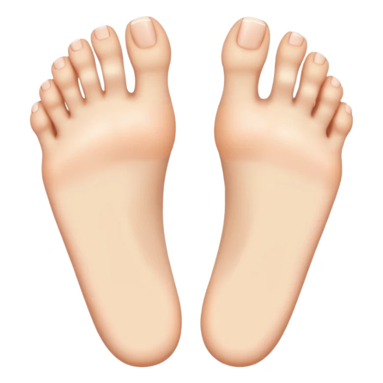 Toes crossed emoji sticker