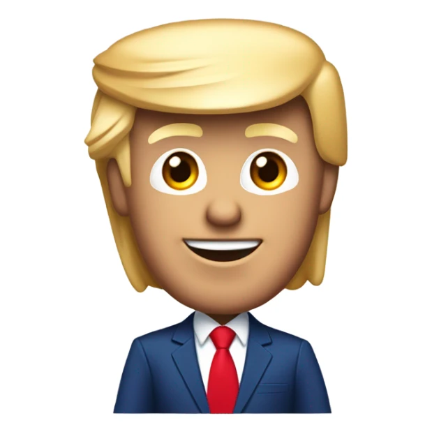 trump 2025 emoji sticker