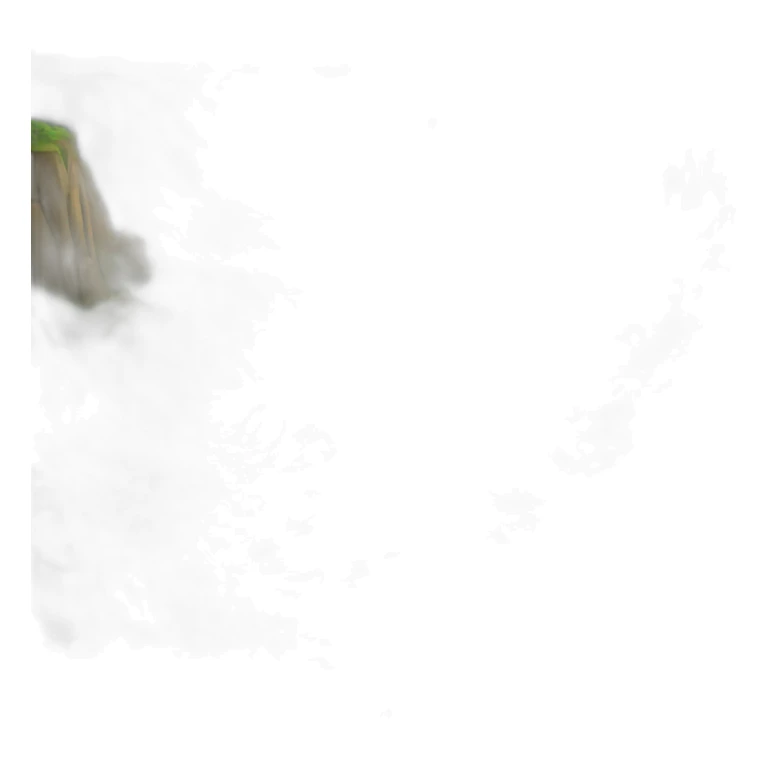 a valley made out of silicon sticker