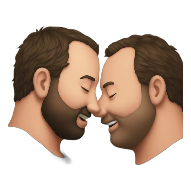 tom segura kissing bert kreischer sticker