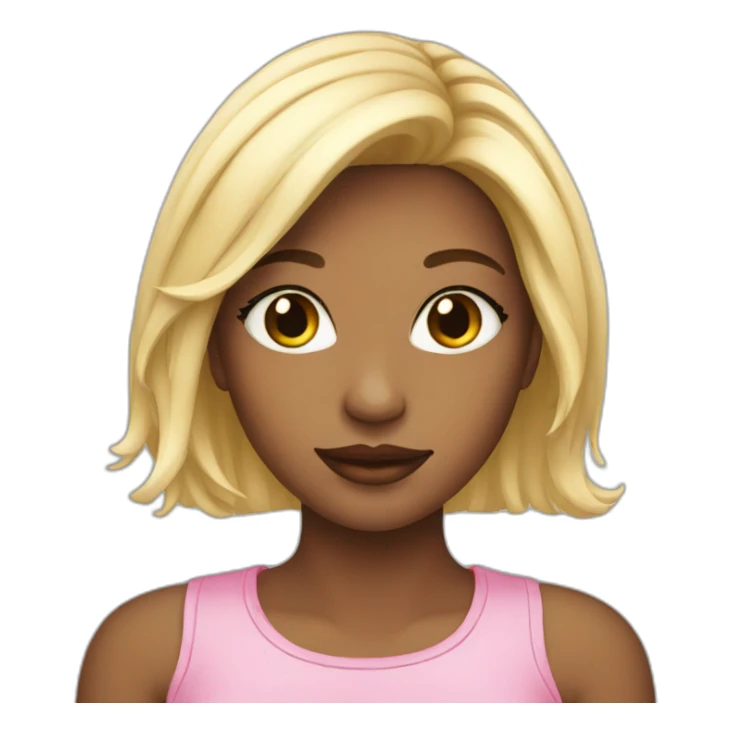 Beautyful girl sticker