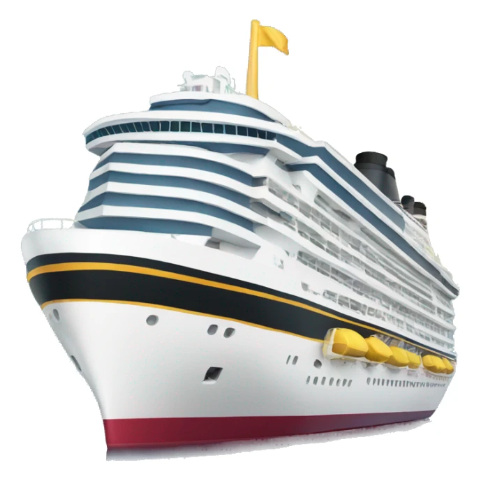 Caribbean cruise ship sticker