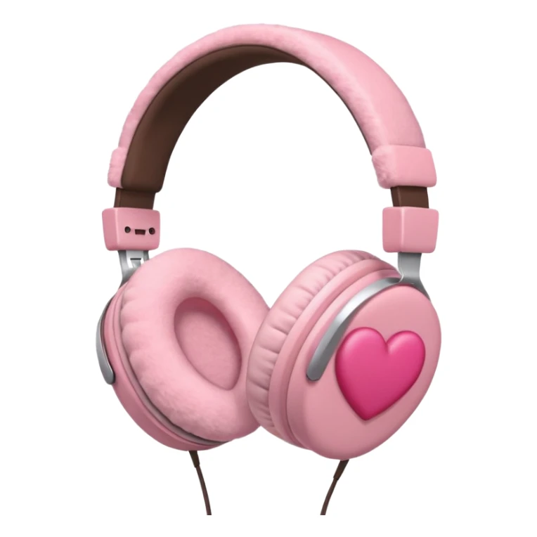 coquette emoji headphones only no girl sticker