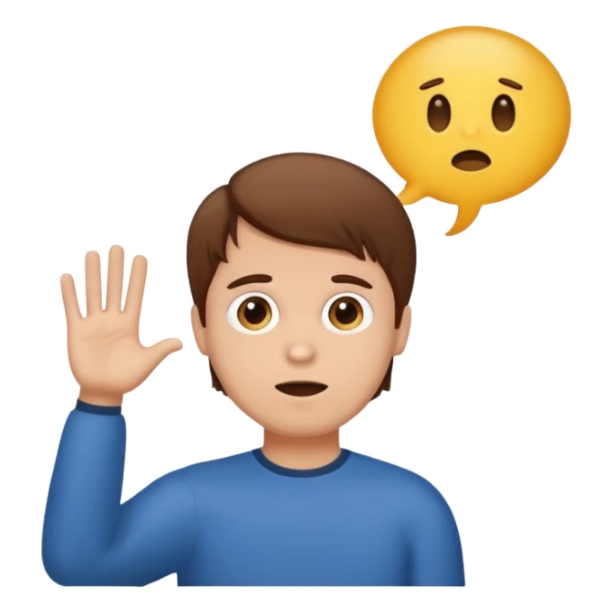 A man with brown hair with a speech bubble that says “you do you boo boo” sticker