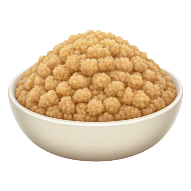 bowl of quinoa sticker