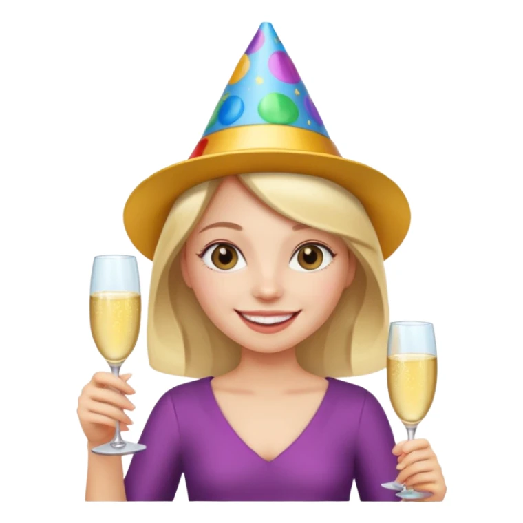 A partir de celle image cree une version pareil mais joyeux  sticker