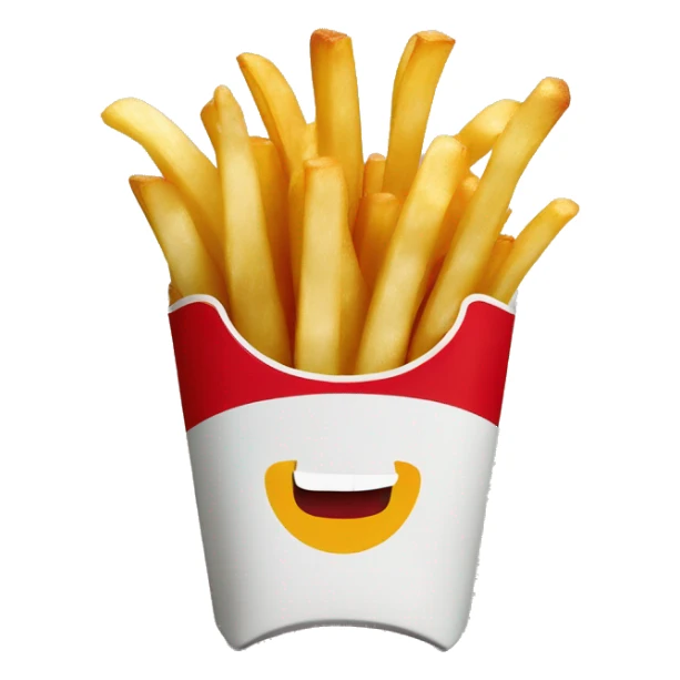 McDonald’s French fries sticker