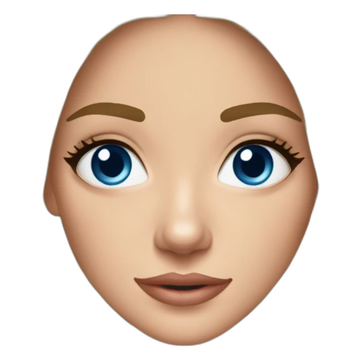 Meghan Taylor' with her blue eyes dressed as Santa sticker