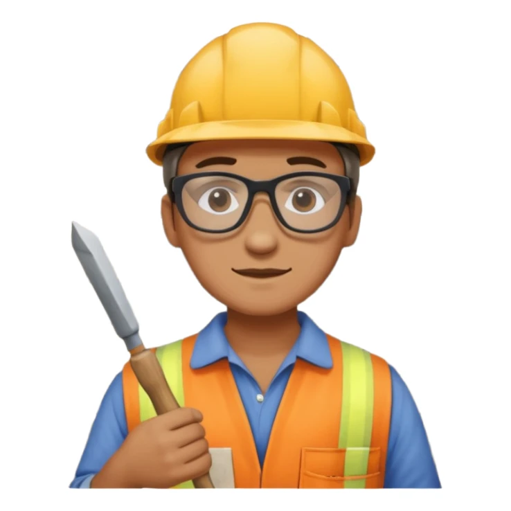 modern stonemason workshop sticker