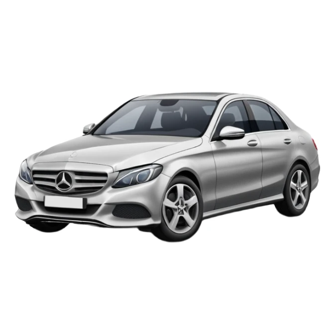 Mercedes car C200 2025 sticker