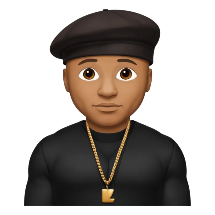 LL Cool J with black outfit sticker