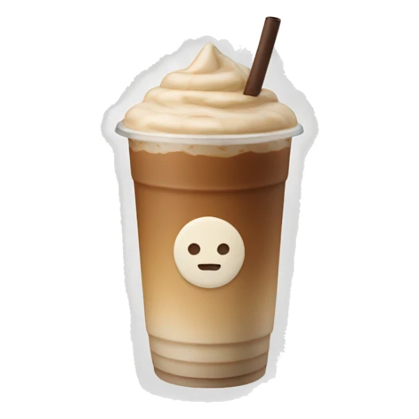 Iced latte sticker