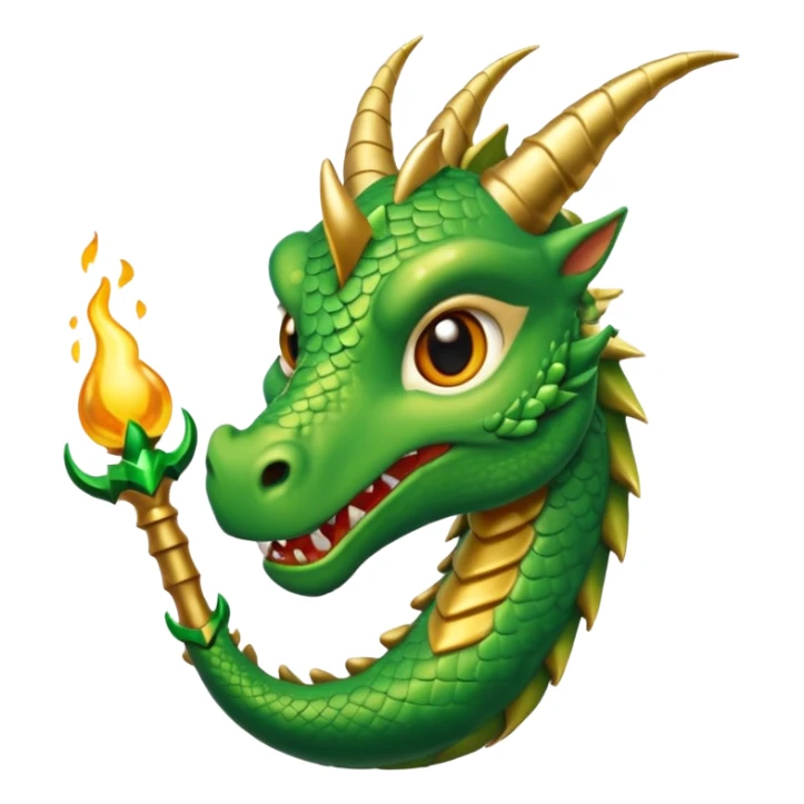 ein Drache mit einem Zauberstab in der Hand  und einem Zilinder auf dem kopf sticker