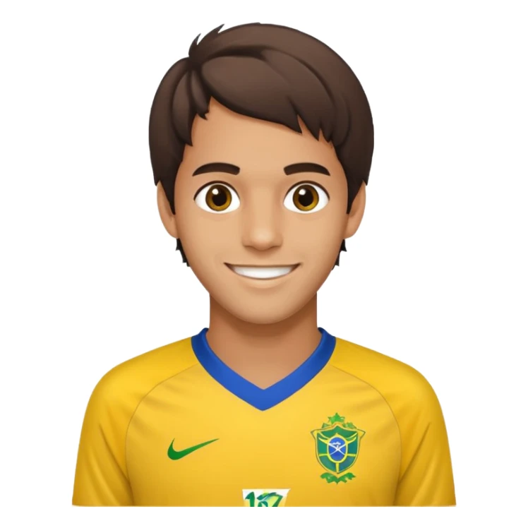 Kaka in Brazil football shirt sticker
