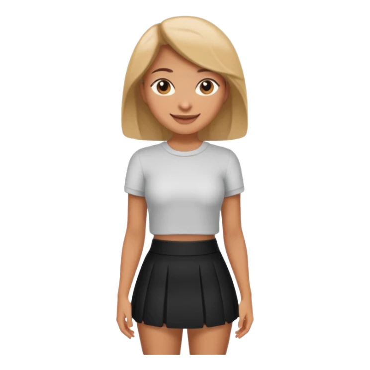 Sexy Mini skirt sticker