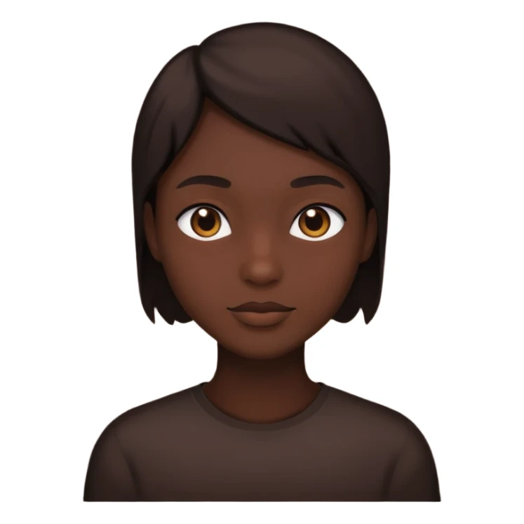 minimalistic siluet of the person sticker