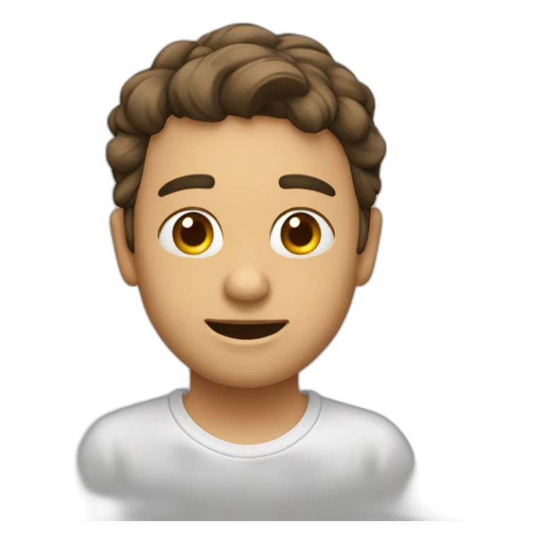 carita feliz y triste sticker