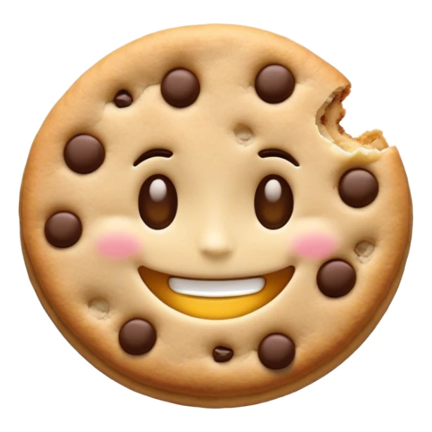 Un emoji qui croque sticker