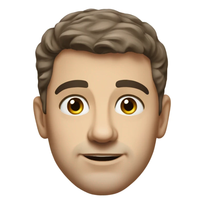 Paul Mescal actor realistic portrait small eyes lifelike sticker