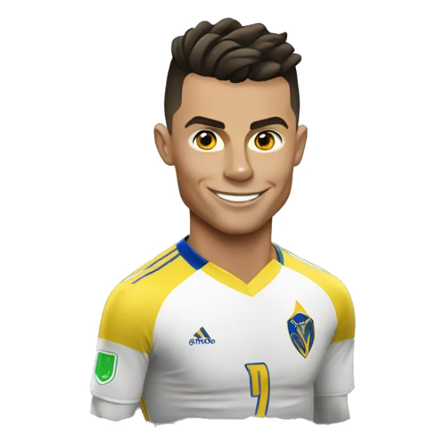 Cristiano Ronaldo at Al Nassr sticker