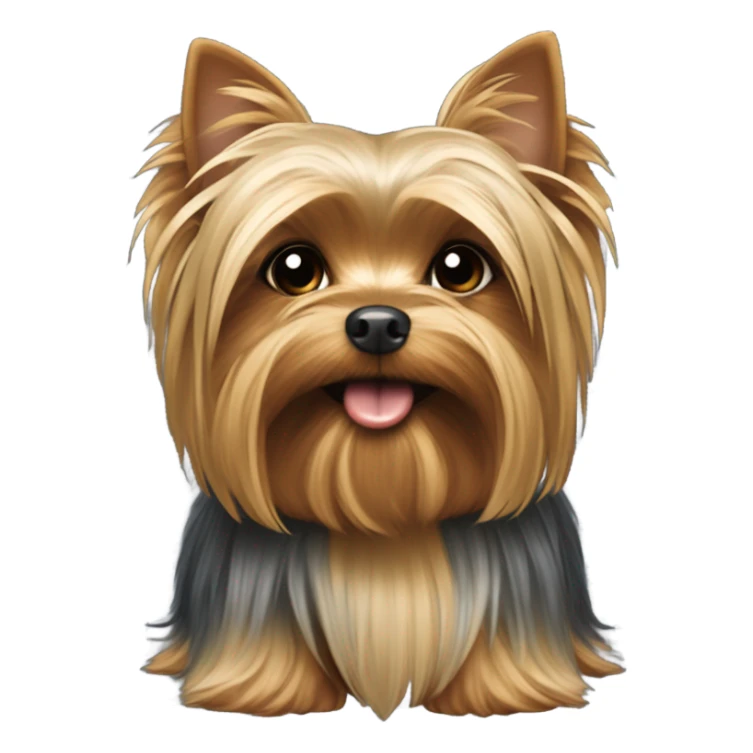 Yorkie ooo dog sticker
