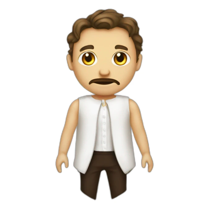 Fabien roussel evil dress sticker