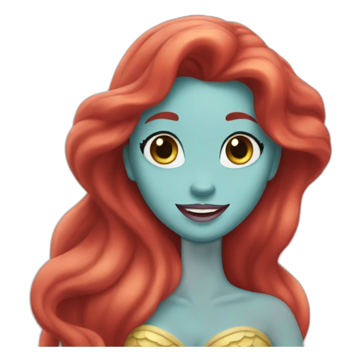 The little mermaid sticker