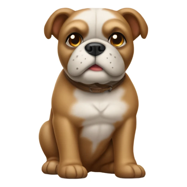 Teddybär mit französischer bulldogge sticker