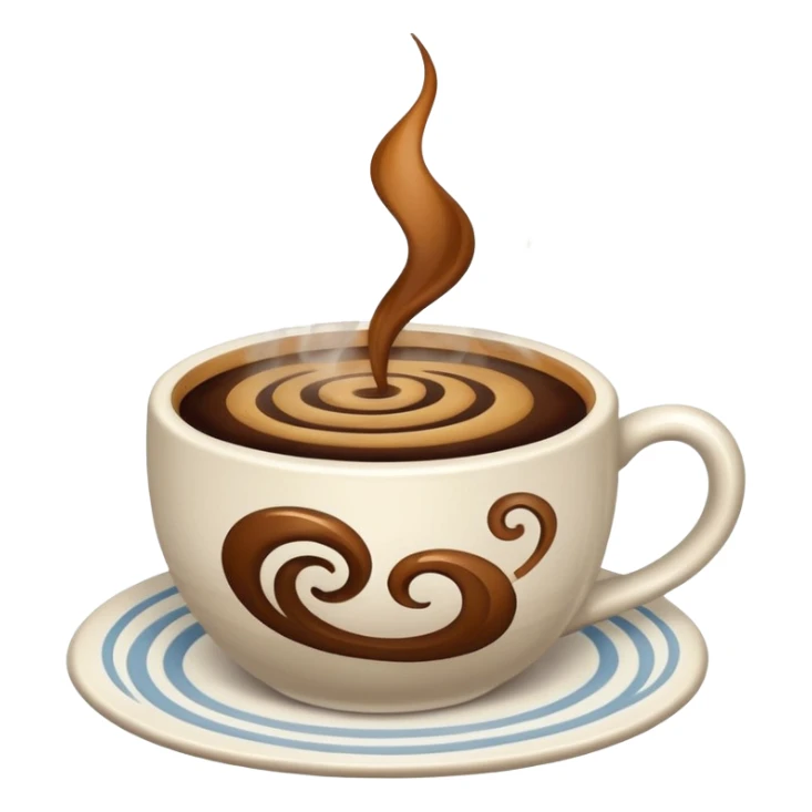 a cup of hot coffee















 sticker