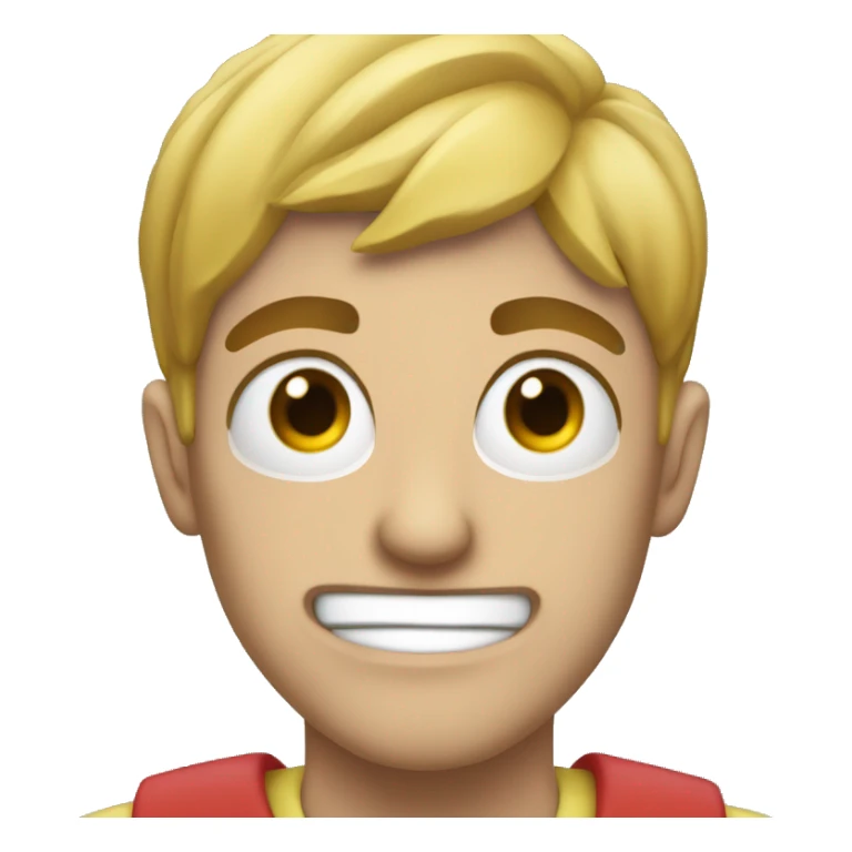 Persona con cara de asco mirando mal a otra persona sticker