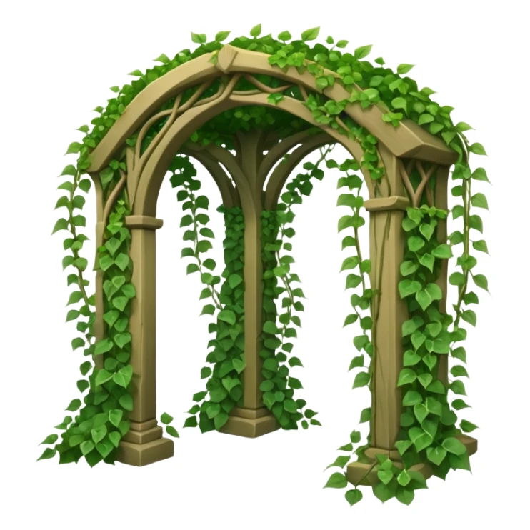 elven arbor, bindweed, ivy sticker