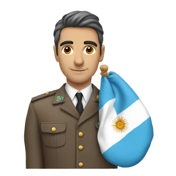 un mate argentino sticker